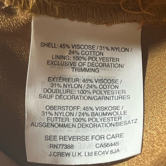 J Crew Burnt Umber Lace Sleeveless Top, size 8 - Picture 8 of 9